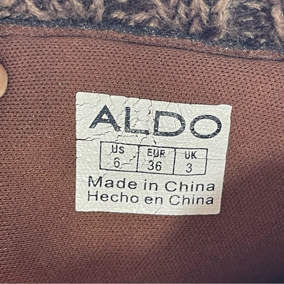 Aldo Knee High ZipUp Boots, Size 6. In excellent condition. - Picture 7 of 7